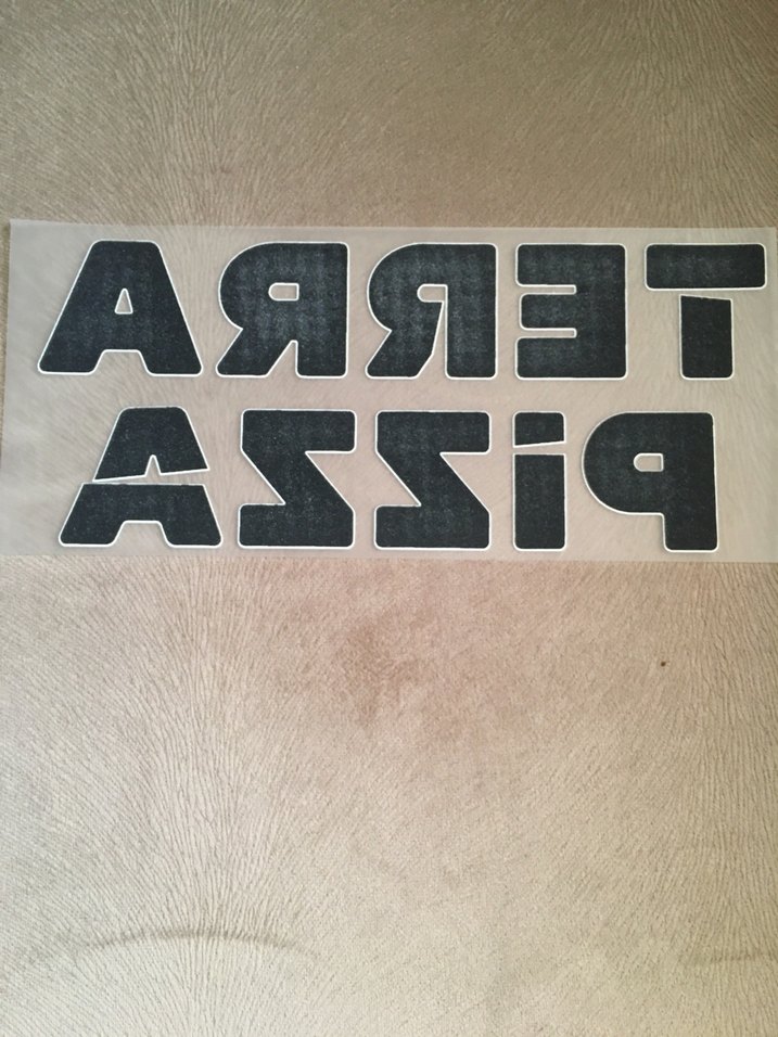 Galatasaray TerraPizza font baskı - Görsel 2