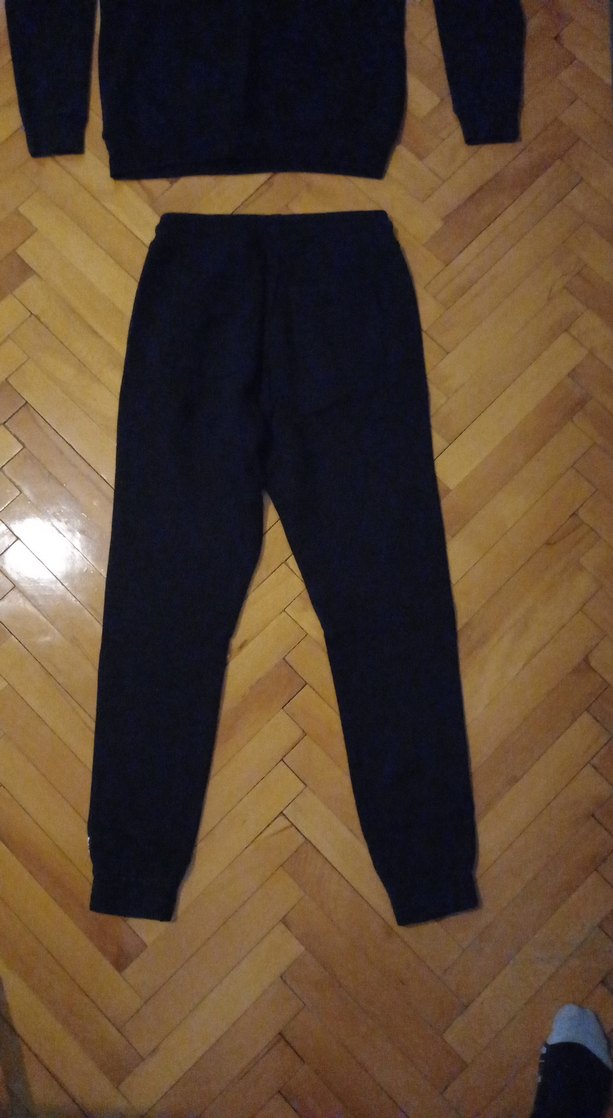 Uni Siyah WEYZ Baskılı Eşofman Takımı - Görsel 4