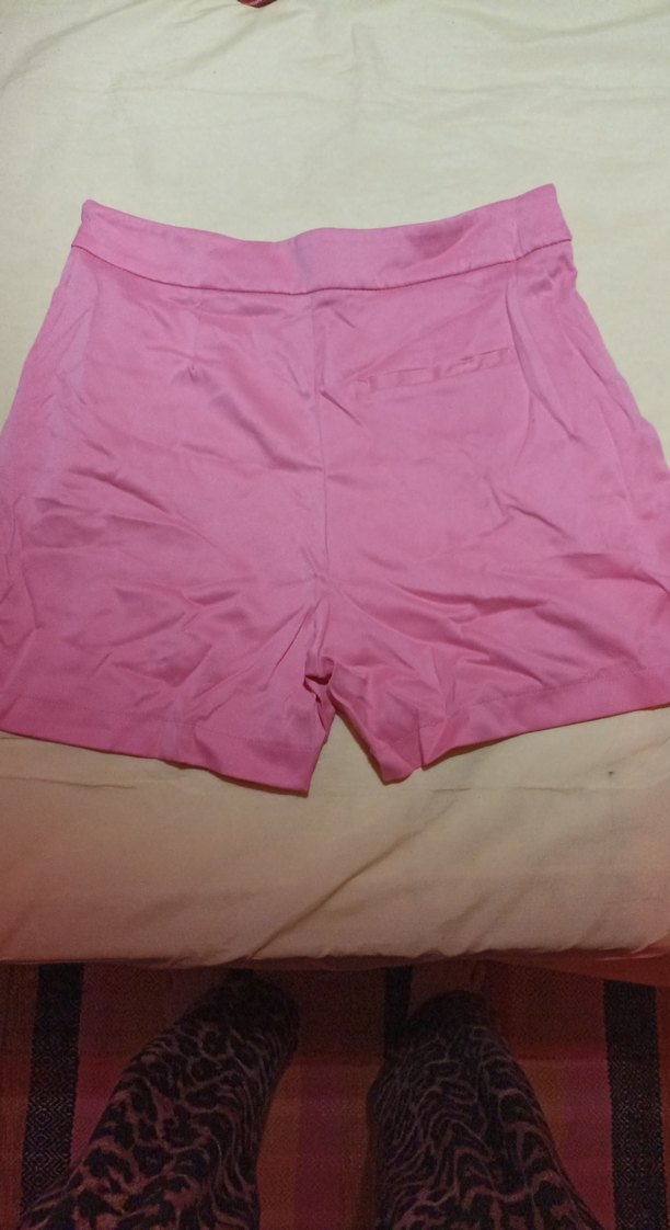 Pembe Mini Kadın Şort - Görsel 2