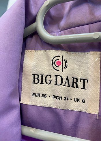 Düğmeli Mor Yağmurluk Leopar Detaylı - Görsel 3