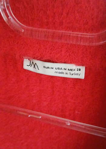 Düğmeli nar çiçeği ceket - Görsel 2