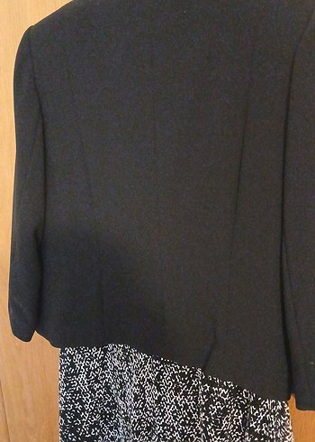 kadın  siyah  rozet - Görsel 3