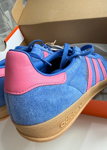 Adidas Mavi Pembe Gazelle Erkek Spor Ayakkabı - Görsel 4