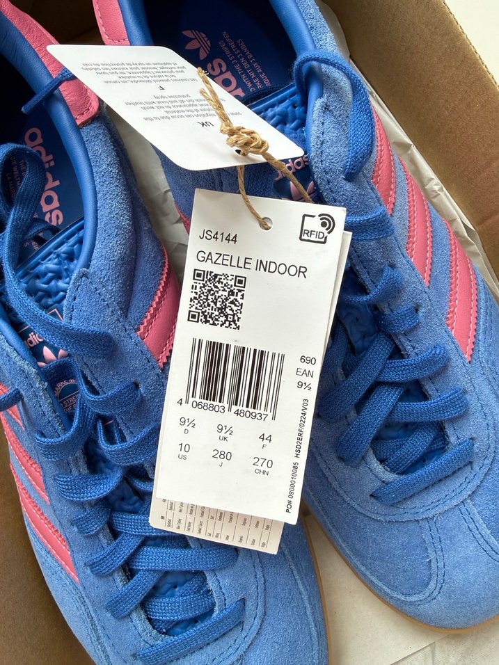 Adidas Mavi Pembe Gazelle Erkek Spor Ayakkabı - Görsel 3