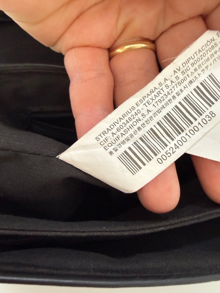 Stradivarius Siyah Zincir Askılı Çanta - Görsel 3