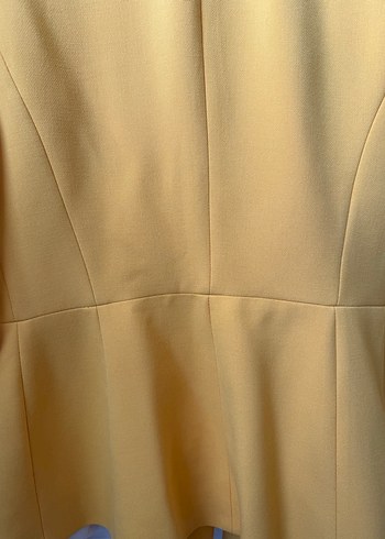 Zara Sarı Kadın Blazer Ceket - Görsel 12