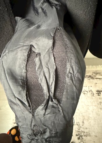 Boyner Siyah Kürklü Yaka Detaylı Kaşe Kaban - Görsel 4