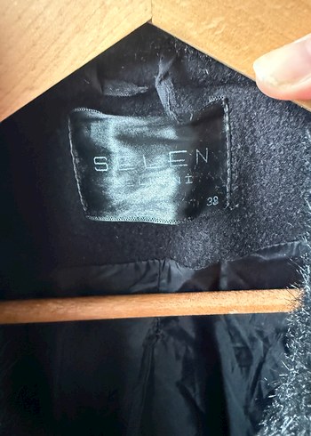 Boyner Siyah Kürklü Yaka Detaylı Kaşe Kaban - Görsel 5