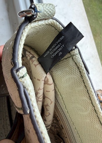 GUESS Kadın Haki Bohem Tarz Çanta - Görsel 5