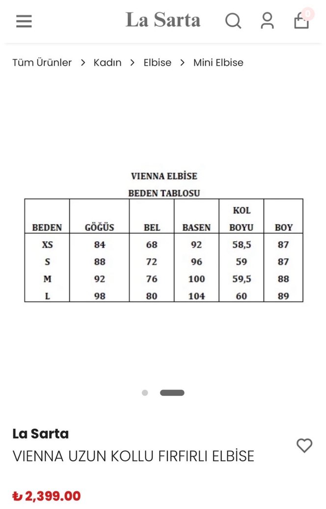 Kadın Siyah Fırfırlı Uzun Kollu Mini Elbise - Görsel 2