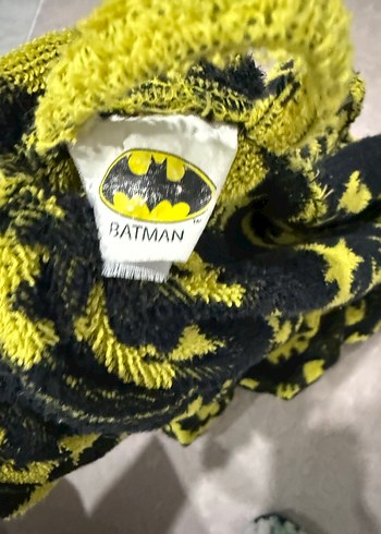 Erkek Çocuk Sarı Desenli Bornoz - Görsel 5