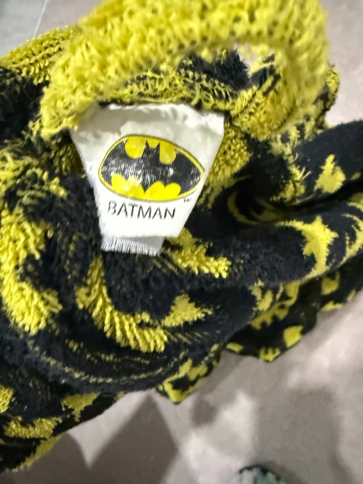 Erkek Çocuk Sarı Desenli Bornoz - Görsel 5