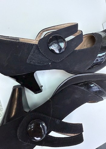 37 numara bayan topuklu ayakkabı - Görsel 3