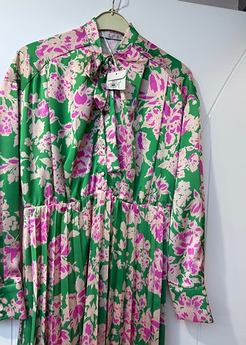 Pembe Pastel Bağcıklı Uzun Kimono - Görsel 8