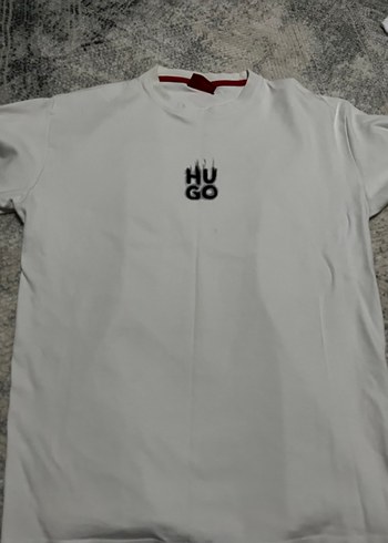 Hugo Beyaz E Tişört Kısa Kollu, Rahat Kesim - Görsel 4