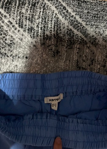 Mavi Kadın Bol Kesim Kumaş Pantolon - Görsel 2