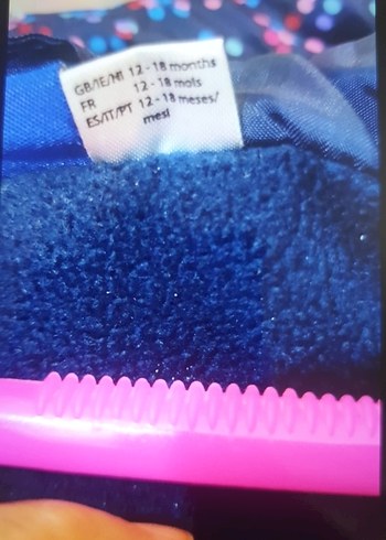 Kız Çocuk Kapüşonlu Renkli Yelek - Görsel 3