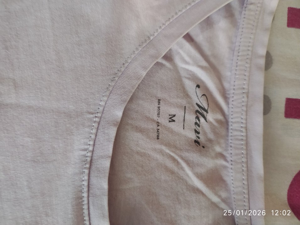 Baskılı Beyaz t-shirt - Görsel 3