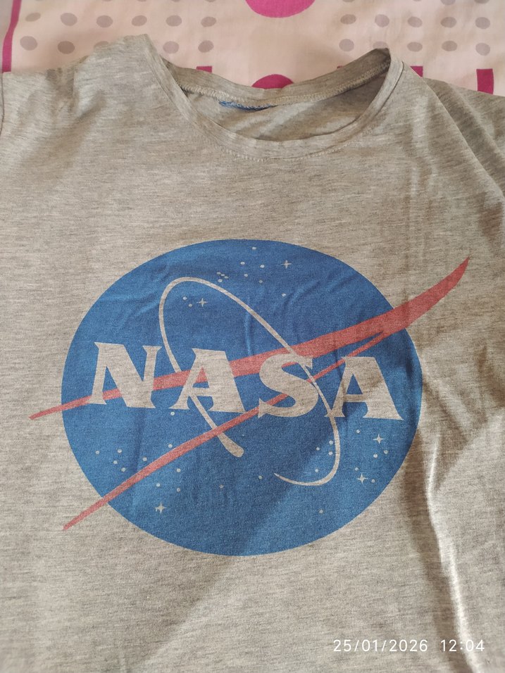 Gri NASA Baskılı - Görsel 2