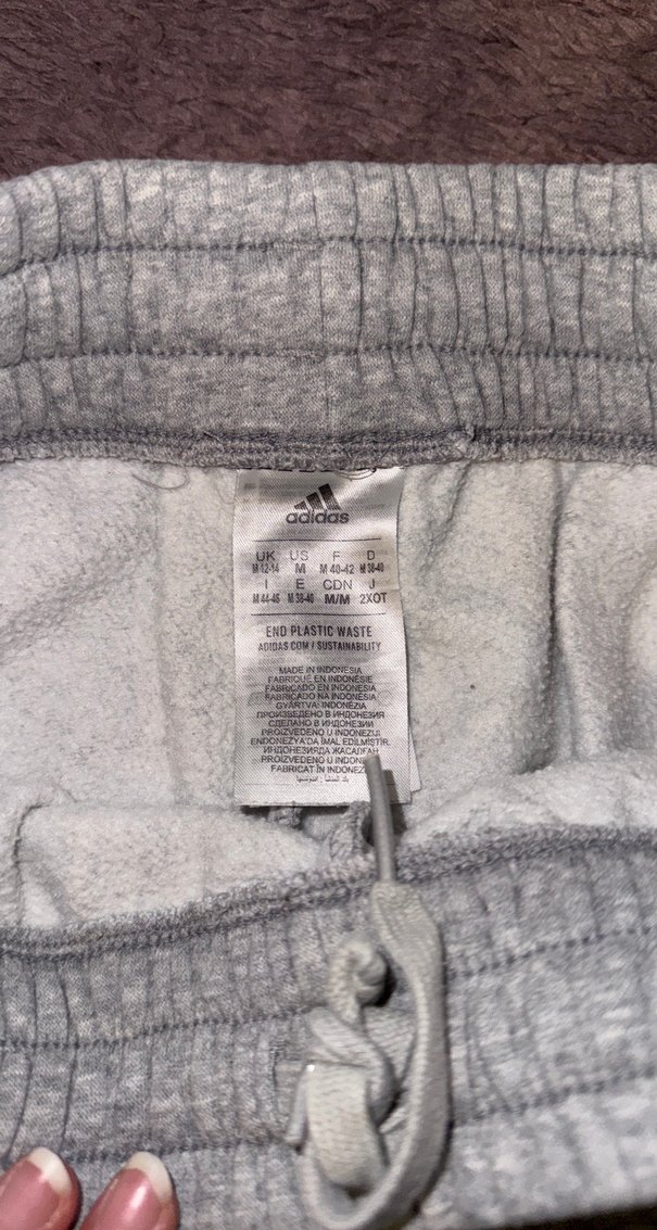 Gri Adidas Kadın Eşofman Altı - Görsel 2