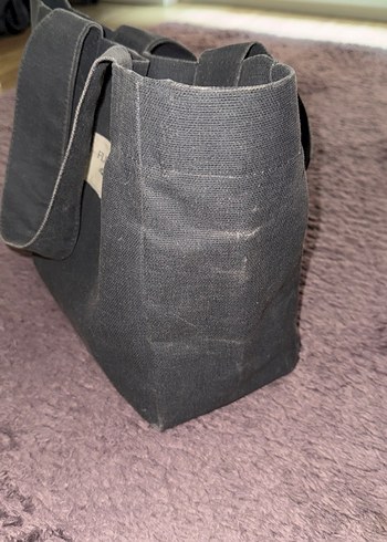 Gri Tote Kadın Omuz Çantası - Görsel 2