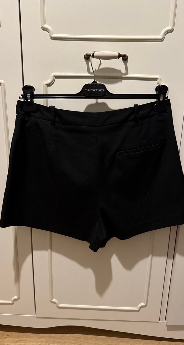 Siyah Mini Etek Kadın Street Style - Görsel 3