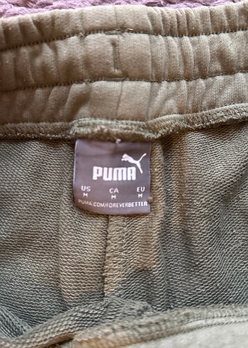 Bej Düğmeli Rahat Kesim Kadın Eşofman Altı - Görsel 2