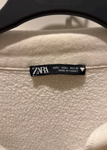 New York Baskılı Beyaz Gri Kadın Sweatshirt - Görsel 2