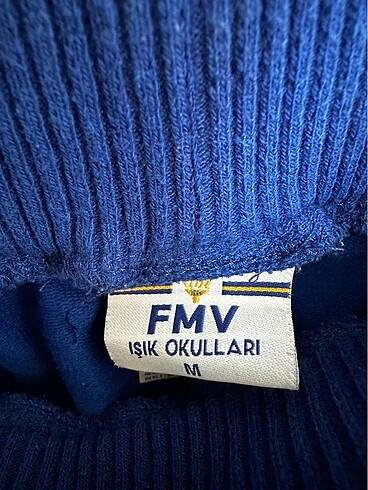 13-14 Yaş Beden mavi Renk Fmv Işık okul şortu