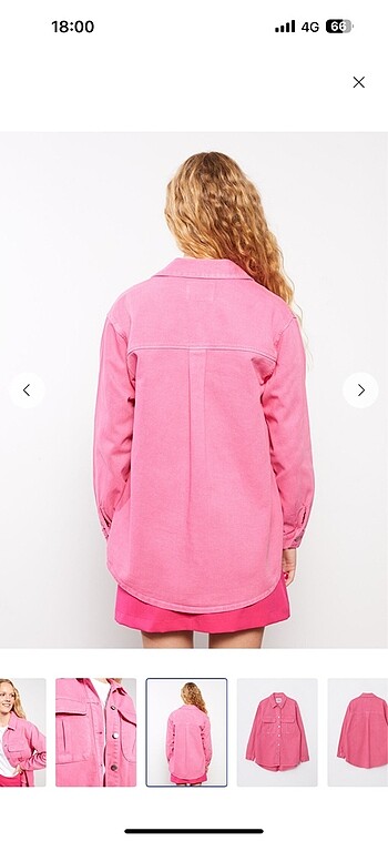 m Beden pembe Renk LC WAIKIKI M beden oversize