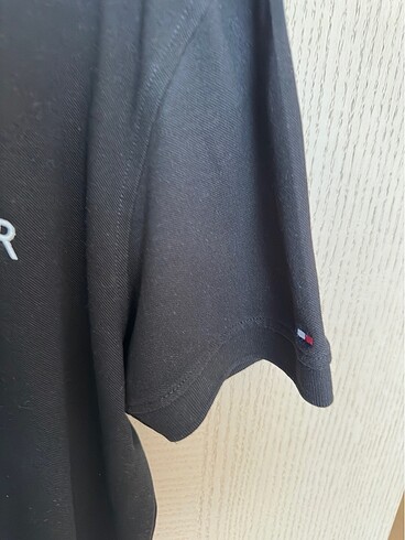 l Beden siyah Renk Tommy Hilfiger L polo yaka tshirt
