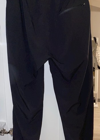 Erkek Siyah Rahat Kesim Spor Eşofman - Görsel 2