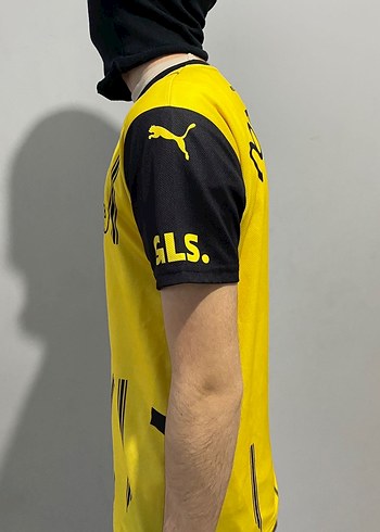 Sarı Erkek Kısa Kollu Spor Forma - Görsel 2