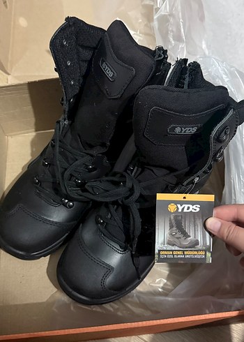 Cat Yds Siyah Yuksek Bilekli Kar Botu