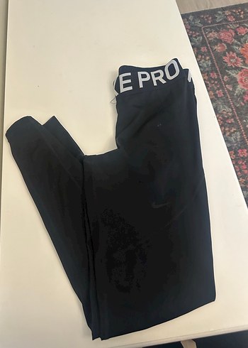 Siyah Kadın Hamile Spor Taytı Velcro - Görsel 2