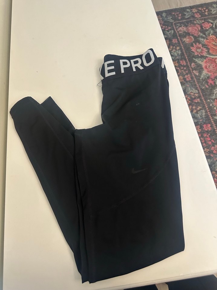 Siyah Kadın Hamile Spor Taytı Velcro - Görsel 2