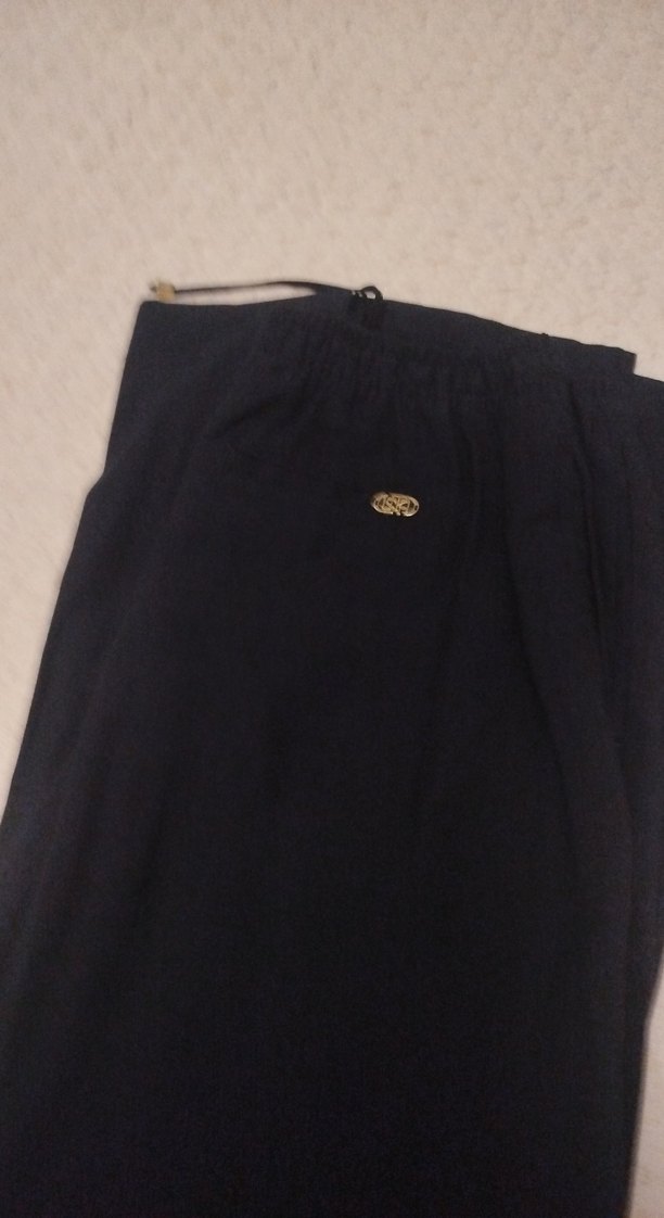 Kadın Siyah Midi Kumaş Pantolon - Görsel 4