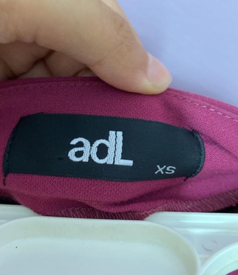 Bordo Pilili Mini Etek - Görsel 3