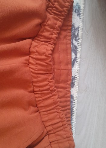 kadın Kahverengi Bol Kesim Kemerli Eşofman Altı - Görsel 3