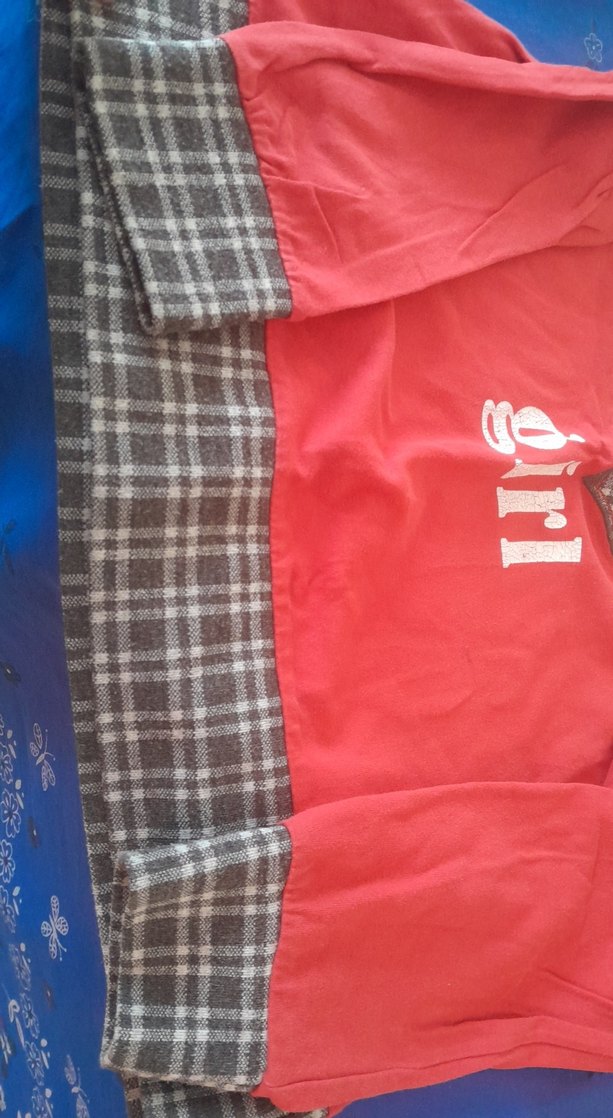 Kız Çocuk Uzun Kollu Baskılı Tişört - Görsel 4