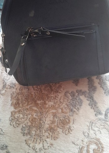 Gri Kadın Clutch Çanta Fermuarlı - Görsel 2