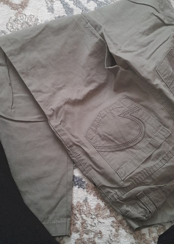 Bej Kemerli Erkek Keten Pantolon - Görsel 4