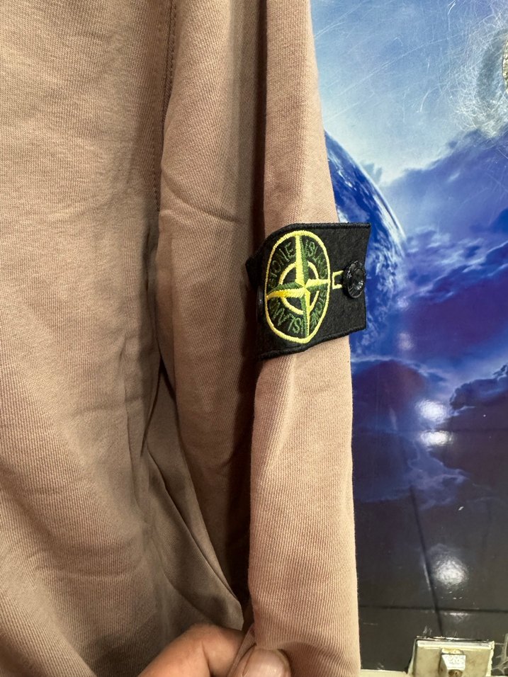 Erkek Siyah Baskılı Sweatshirt - Görsel 3