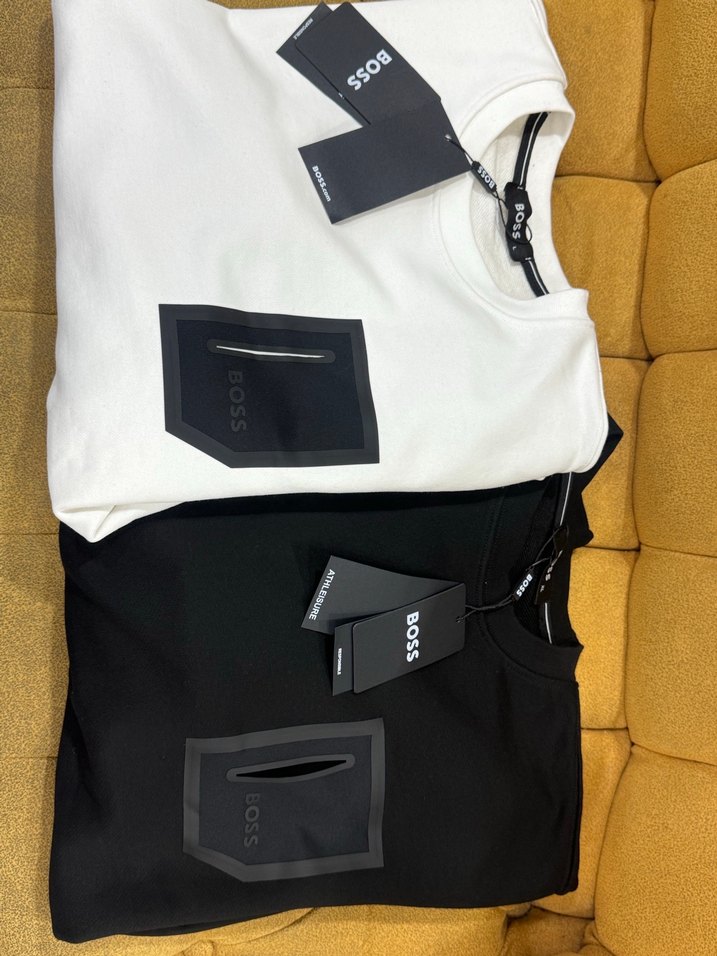 BOSS Siyah Erkek Sweatshirt - Görsel 3