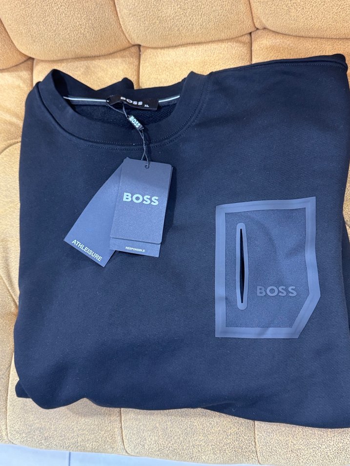 BOSS Siyah Erkek Sweatshirt - Görsel 2
