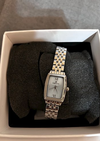 Daniel Klein Kadın Beyaz ve Gri Saat - Görsel 2