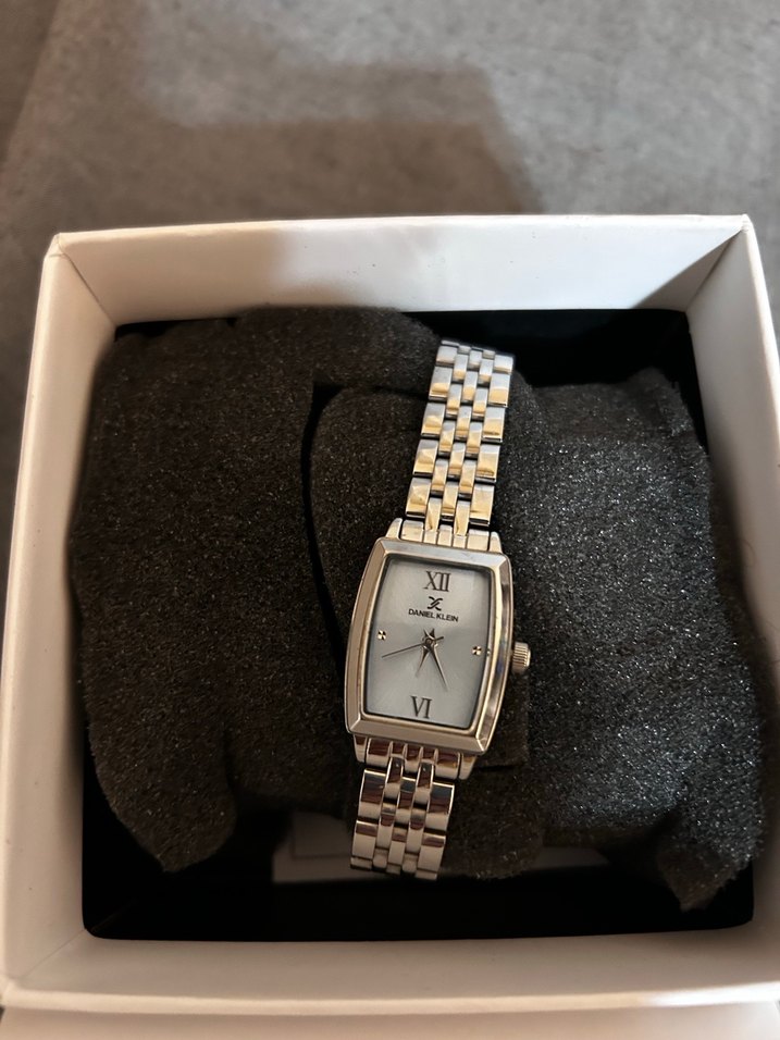 Daniel Klein Kadın Beyaz ve Gri Saat - Görsel 2