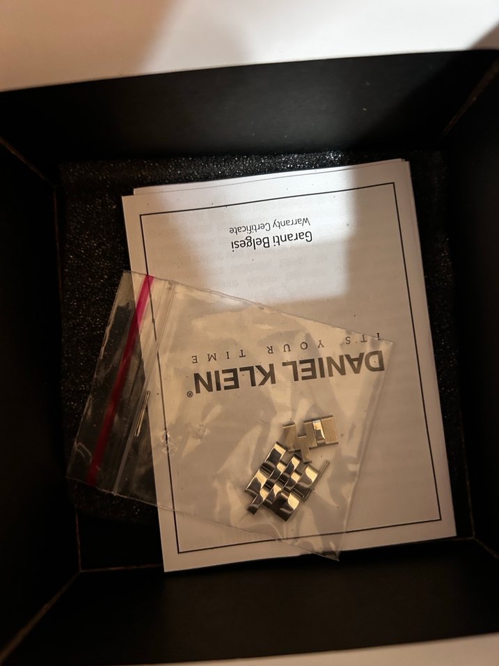 Daniel Klein Kadın Beyaz ve Gri Saat - Görsel 3