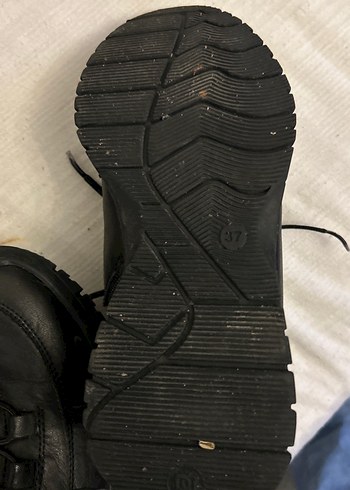 Siyah Bağcıklı unixes Goth Botlar - Görsel 4