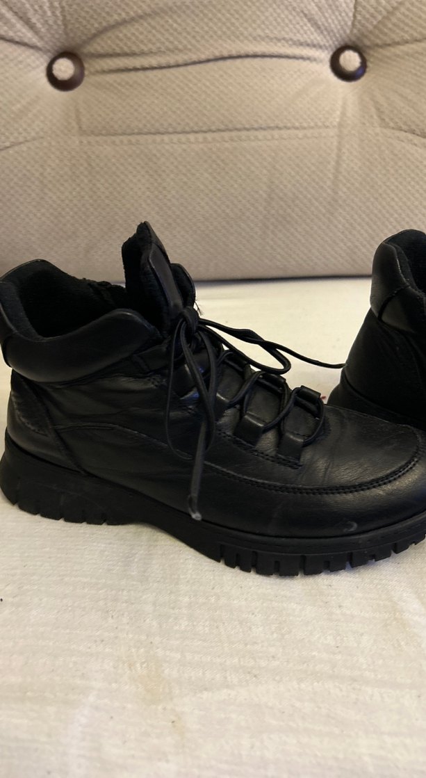 Siyah Bağcıklı unixes Goth Botlar - Görsel 2